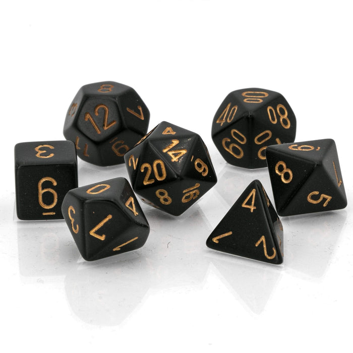 Chessex: Opaque Polyhedral Dice Set - for just $4.98! 