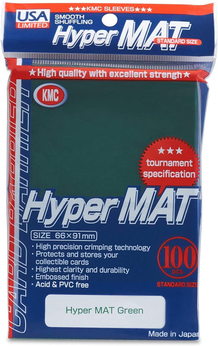 KMC Hyper Matte Standard Sleeves 100-Count - Just $8.95! Shop now at Retro Gaming of Denver