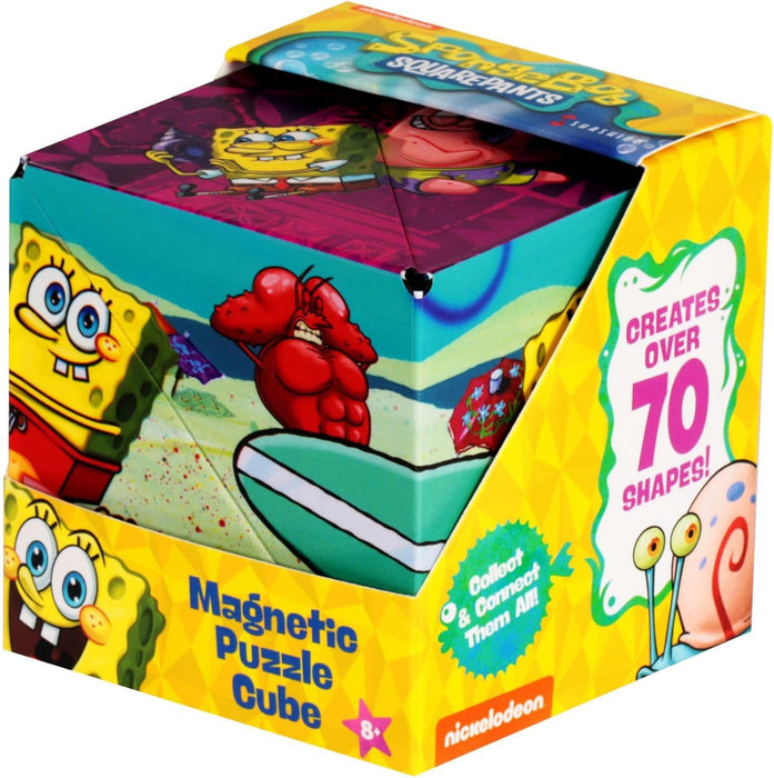 SHASHIBO Magnetic Puzzle Cube: Spongebob Squarepants - Beach Buddies - for just $24.99! 