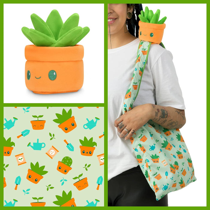 TeeTurtle Plushie Tote Bag: Succulent Garden - for just $23.99! 