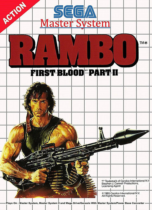 Rambo: First Blood Part II (Sega Master System) - for just $16.99! 