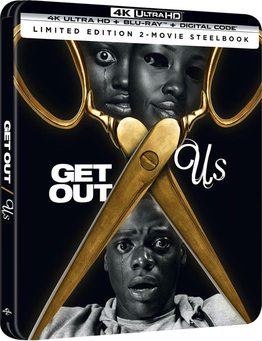 Get Out / Us Double Feature - Limited Edition Steelbook [4K Ultra HD + Blu-ray + Digital] - for just $42.99! 