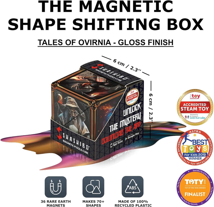 SHASHIBO Magnetic Puzzle Cube: Tales of Ovirnia - for just $21.99! 