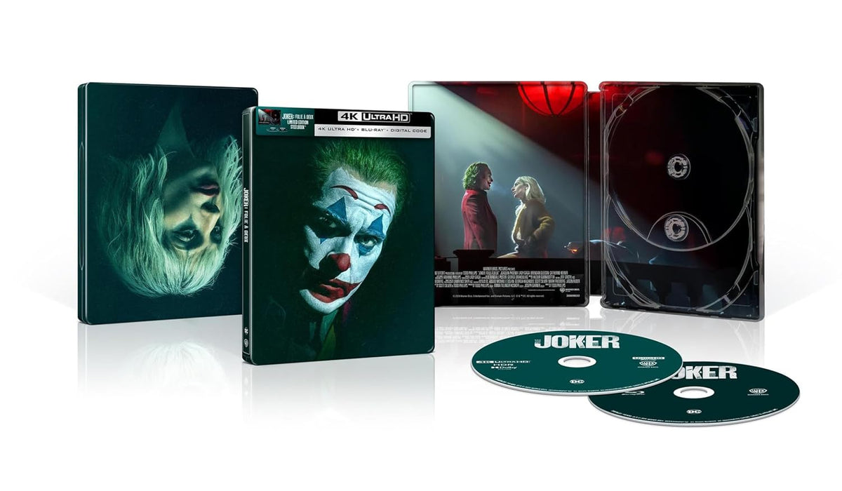 Joker: Folie A Deux (4K Ultra Steelbook + Blu-ray + Digital) - for just $42.99! 