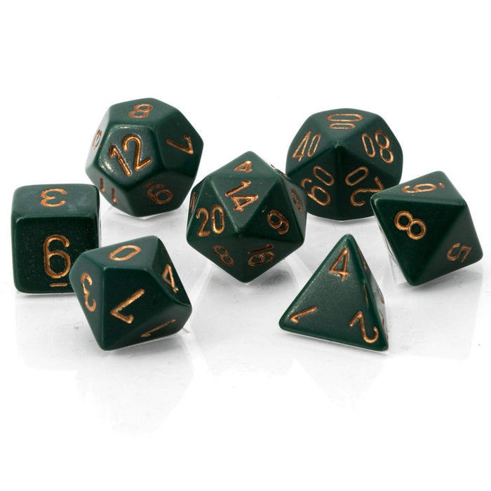 Chessex: Opaque Polyhedral Dice Set - for just $4.98! 