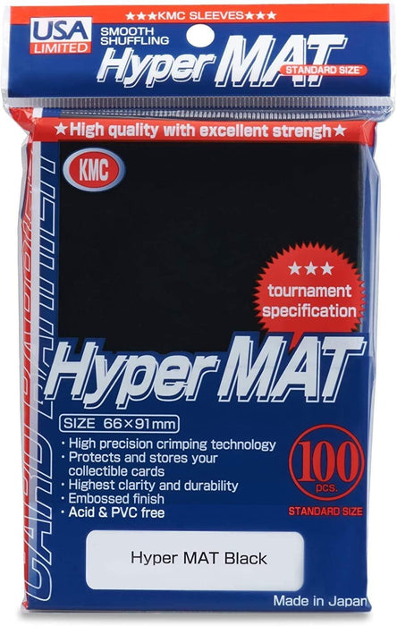 KMC Hyper Matte Standard Sleeves 100-Count - Just $8.95! Shop now at Retro Gaming of Denver