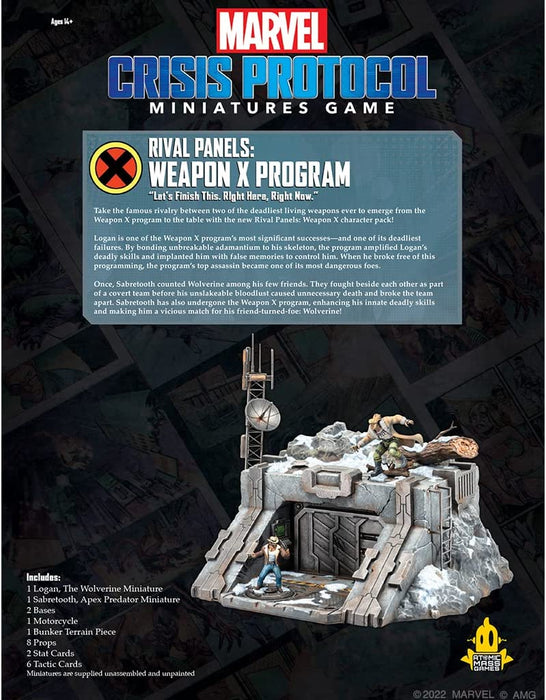 Marvel Crisis Protocol: Weapon X Program - for just $59.99! 