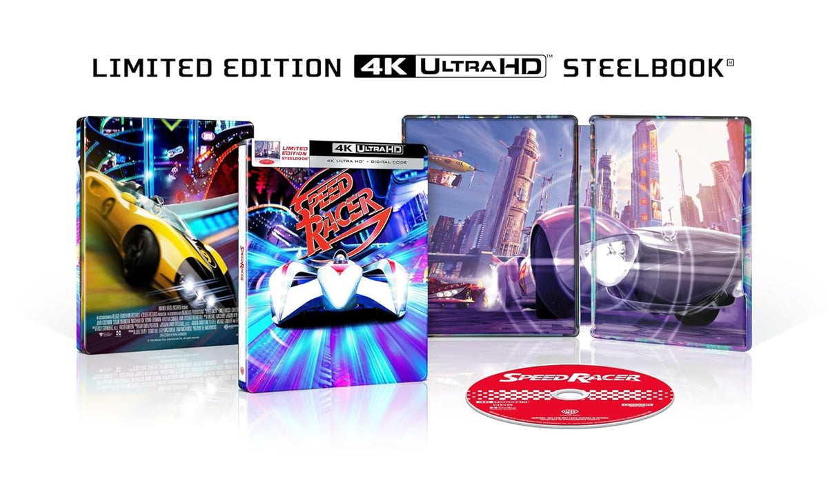 Speed Racer - Limited Edition Steelbook (4K Ultra HD + Digital) - for just $54.99! 