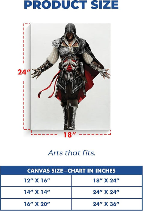 Assassin Wall Canvas 1 Piece - for just $28.99! 