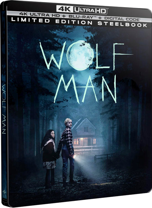 Wolf Man - Limited Edition Steelbook (4K Ultra HD + Blu-ray + Digital) - for just $46.99! 