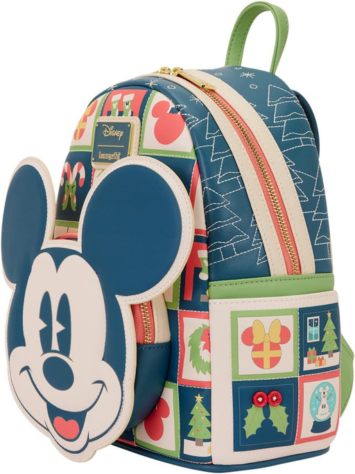 Loungefly Mickey and Minnie Holiday Mini Backpack - for just $85! 
