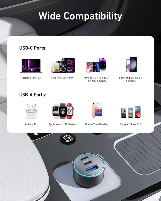 Anker <b>535</b> Car Charger (67W) - for just $43.99! 