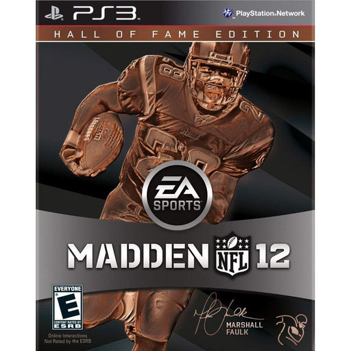 Madden NFL 12: Hall Of Fame Edition (Playstation 3) - Premium Video Games - Just $0! Shop now at Retro Gaming of Denver