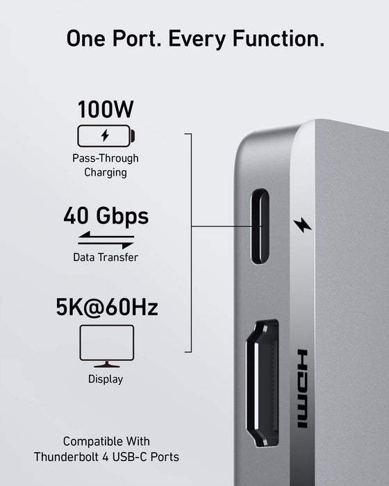 Anker <b>547</b> USB-C Hub (7-in-2, for MacBook) - for just $54.99! 