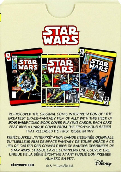 Aquarius Playing Cards: Star Wars - Comic Book Covers - for just $6.99! 
