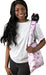 TeeTurtle Plushie Tote Bag: Rainbow Pride Black Unicorn - for just $20! 