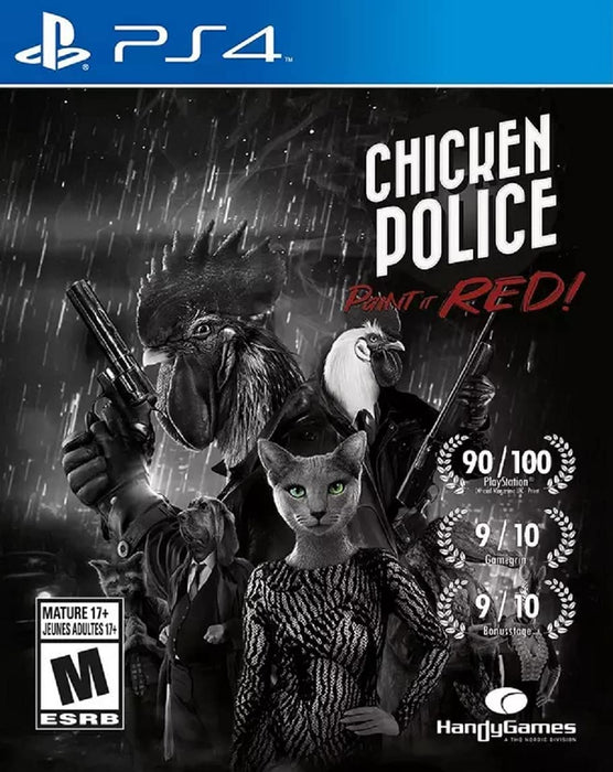 Chicken Police: Paint It Red! (Playstation 4) - for just $0! 