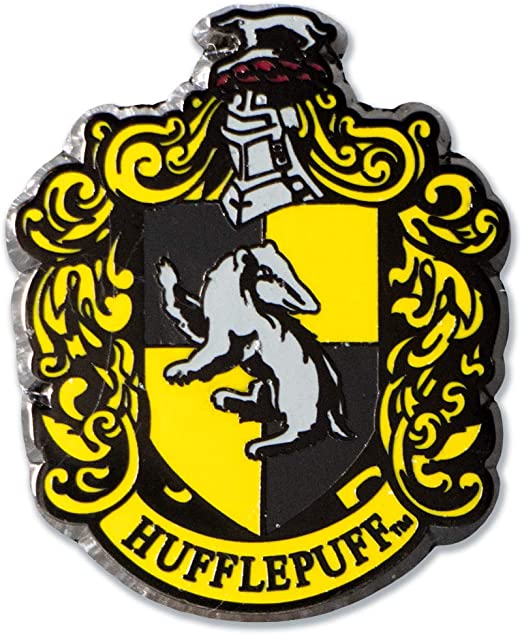 Harry Potter: Hufflepuff Crest Enamel Pin - for just $9.99! 