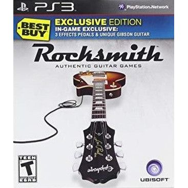 Rocksmith (Best Buy Exclusive Edition) (PlayStation 3) - Premium Video Games - Just $0! Shop now at Retro Gaming of Denver