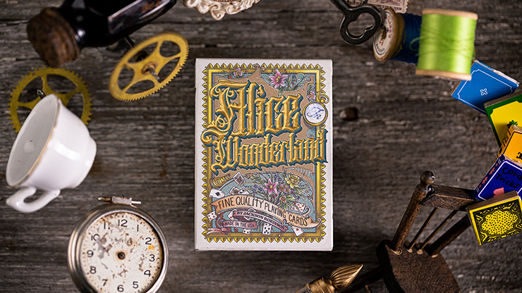Alice in Wonderland Playing Cards by Kings Wild - for just $13.99! 