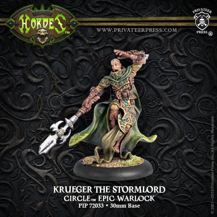 Hordes: Circle Orboros Krueger the Stormlord - for just $14.99! 
