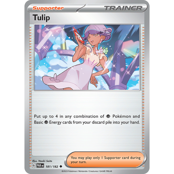 Tulip (181/182) [Scarlet & Violet: Paradox Rift] - Just $0.05! Shop now at Retro Gaming of Denver