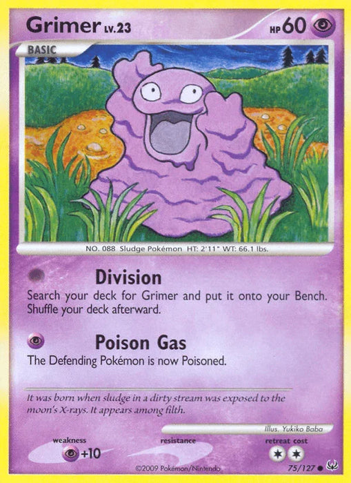 Grimer (75/127) [Platinum: Base Set] - for just $0.20! 
