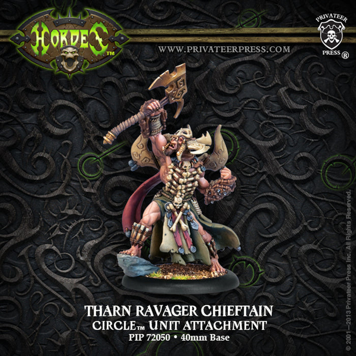 Hordes: Circle Orboros Tharn Ravager Chieftain - for just $17.99! 