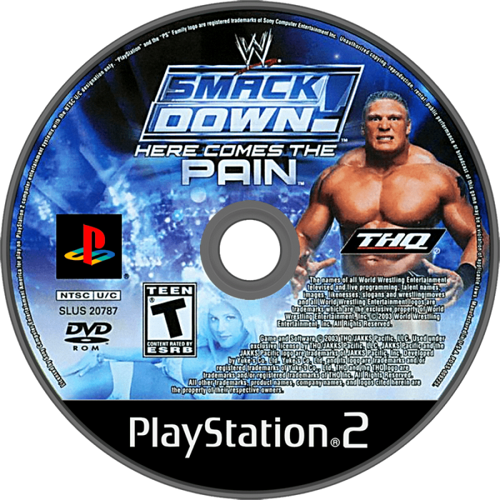 WWE SmackDown! Here Comes the Pain – PlayStation 2 (PS2) - for just $31.99! 