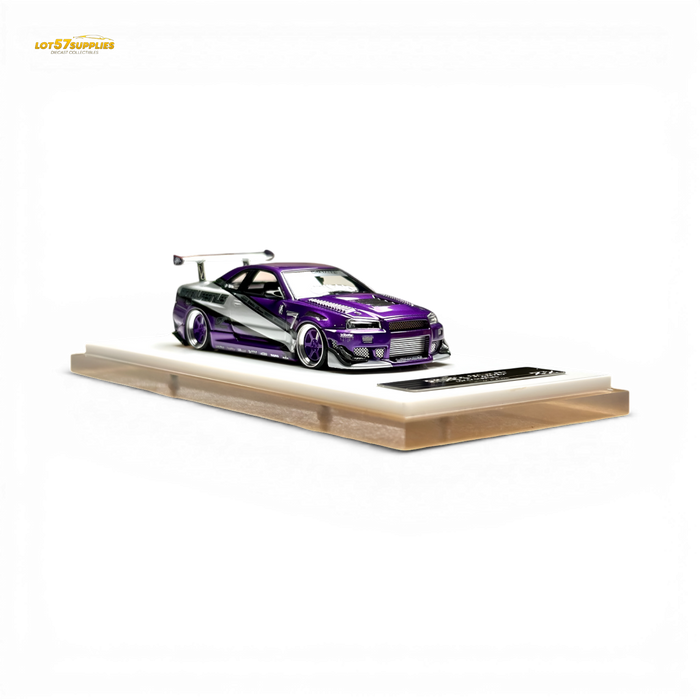 404ERROR x LOT 57 RYOHE's Skyline R34 "GIFTED" Resin 1:64 - for just $89.99! 