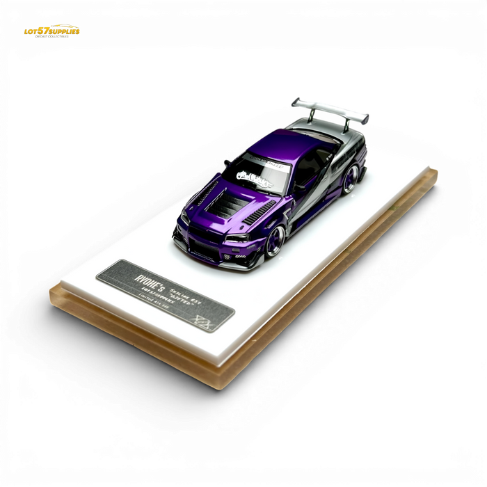 404ERROR x LOT 57 RYOHE's Skyline R34 "GIFTED" Resin 1:64 - for just $89.99! 