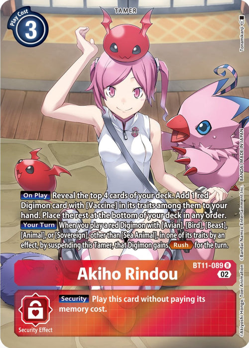 Akiho Rindou [BT11-089] (Alternate Art) [Dimensional Phase] - Just $1.40! Shop now at Retro Gaming of Denver