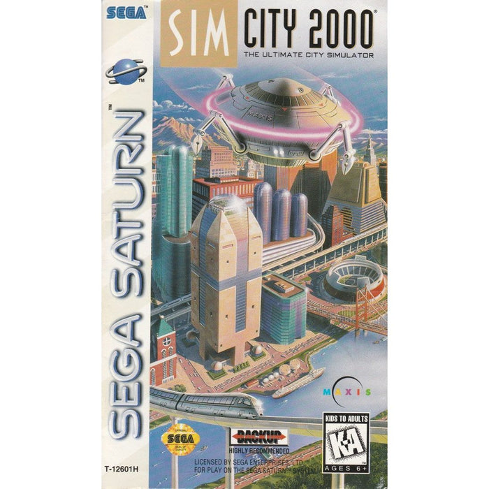 SimCity 2000 (Sega Saturn) - Just $0! Shop now at Retro Gaming of Denver