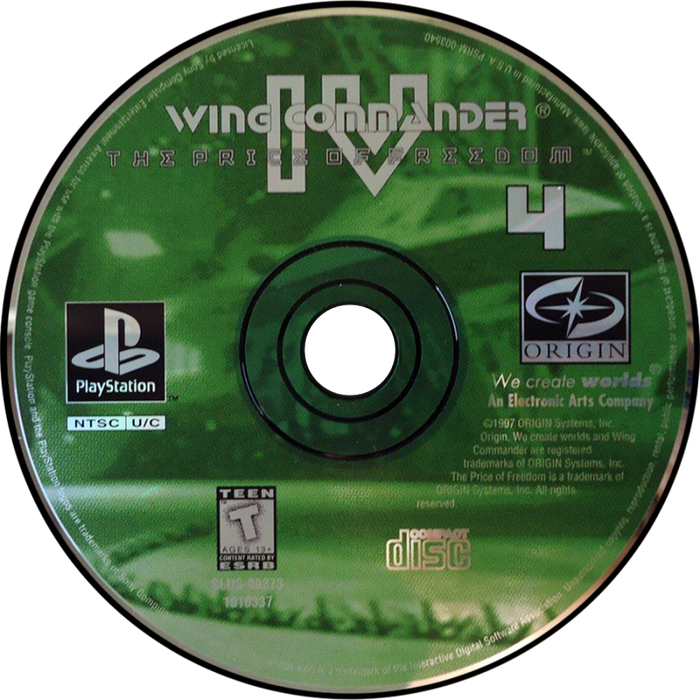 Wing Commander IV – PlayStation 1 (PS1) - for just $0! 