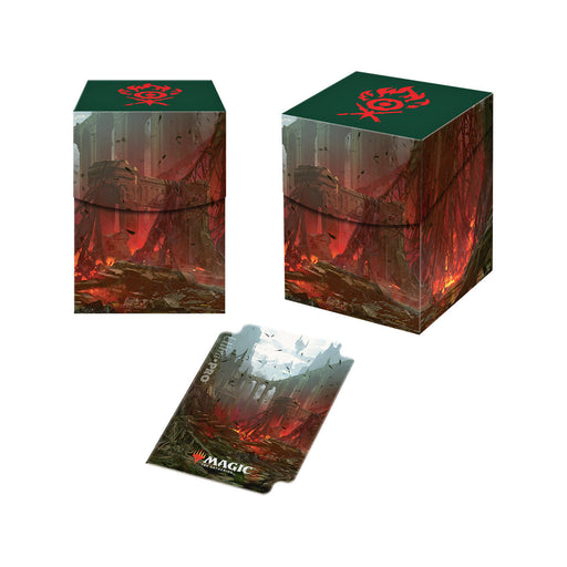 Ultra PRO: Deck Box - PRO 100+ (Guilds of Ravnica - Gruul Clans) - for just $0! 