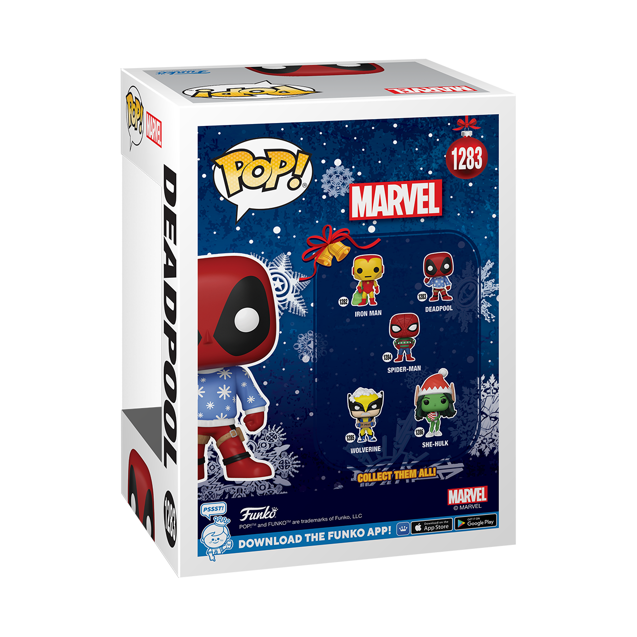 FUNKO POP! MARVEL: Holiday - Deadpool(SWTR) : : Toys & Games