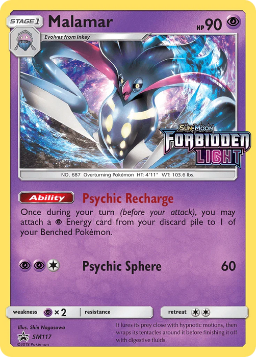 Malamar (SM117) [Sun & Moon: Black Star Promos] - for just $1.95! 