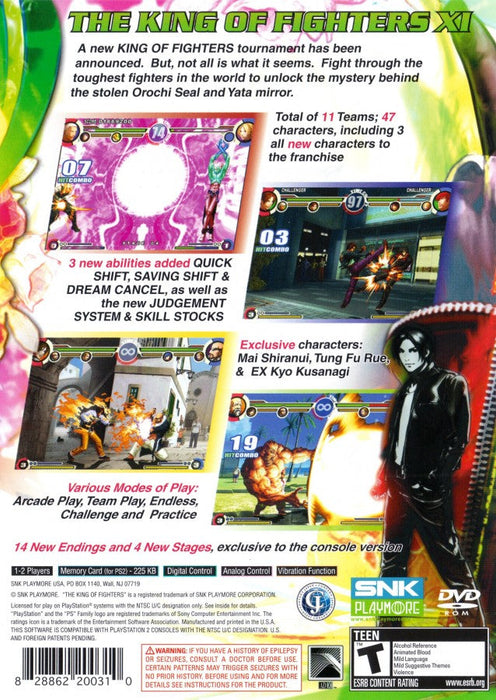 The King of Fighters XI – PlayStation 2 (PS2) - for just $0! 