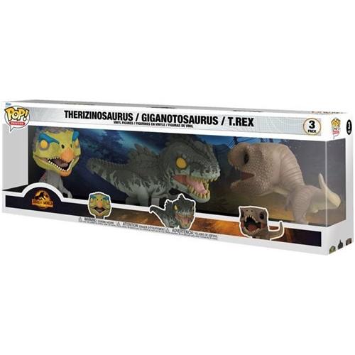 Funko Pop! Movies - Jurassic World: Dominion - Dinosaur 3-Pack Vinyl Figures - Exclusive - Just $31.50! Shop now at Retro Gaming of Denver