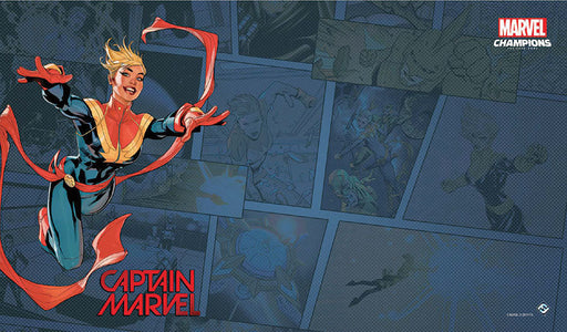 Marvel Champions LCG: Captain Marvel Game Mat - for just $19.95! 