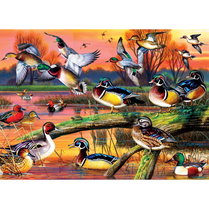 Audubon - Autumn Feathers 1000 Piece Jigsaw Puzzle - Just $16.99! Shop now at Retro Gaming of Denver