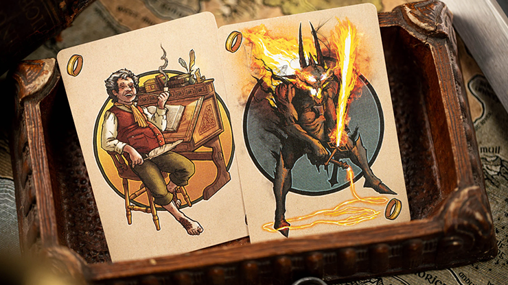 The Fellowship of the Ring Playing Cards by Kings Wild - for just $12.99! 