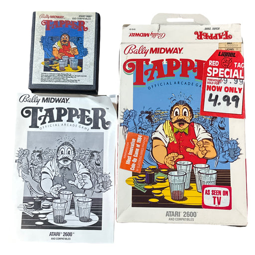 Tapper - Atari 2600 (RARE) - for just $163.99! 