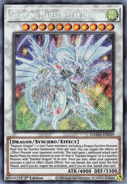 Shooting Majestic Star Dragon [DAMA-EN039] Starlight Rare - for just $45.20! 