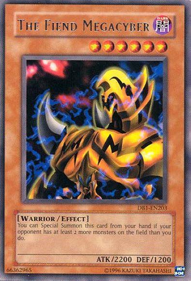 The Fiend Megacyber [DB1-EN203] Rare - for just $0.30! 