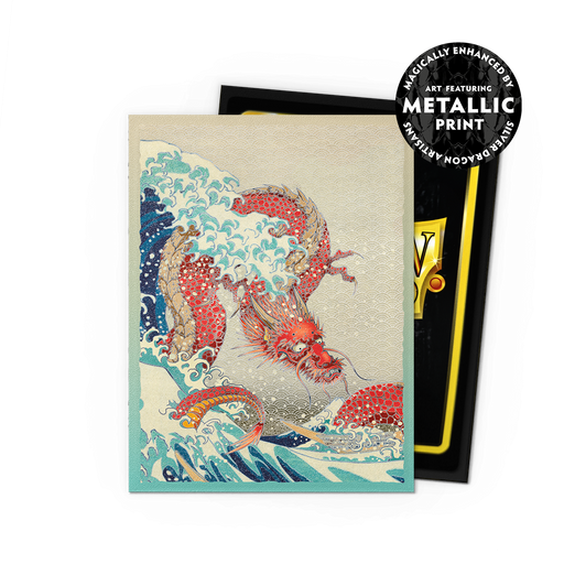 Dragon Shield: Standard 100ct Art Sleeves - Great Wave (Anniversary Special Edition) - for just $15.95! 