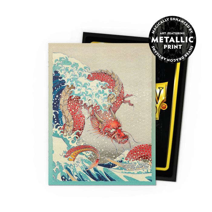 Dragon Shield: Standard 100ct Art Sleeves - Great Wave (Anniversary Special Edition) - for just $15.95! 