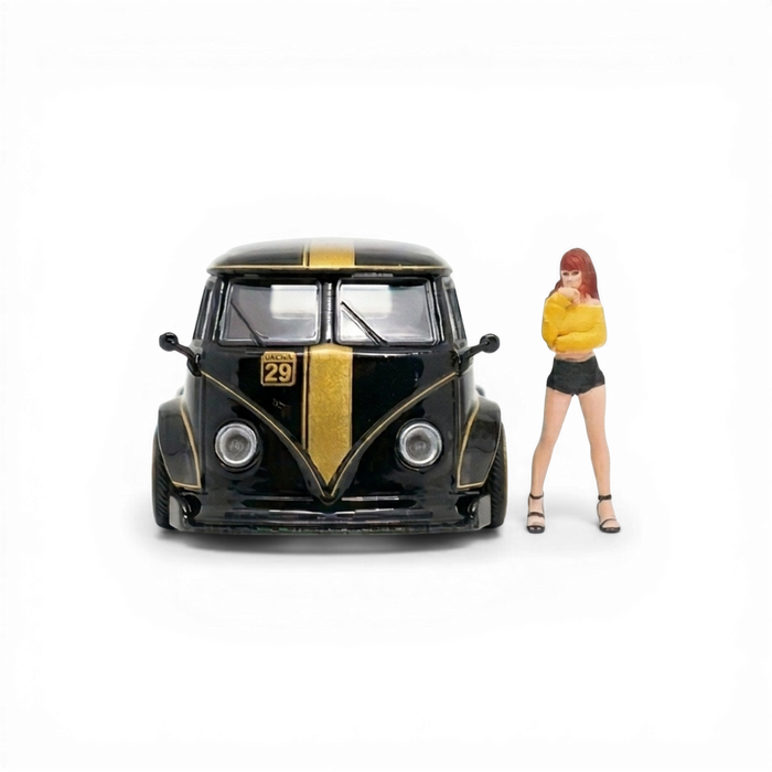 TPC Volkswagen T1 Pick Up JPS with Surfboards 1:64 - for just $39.99! 