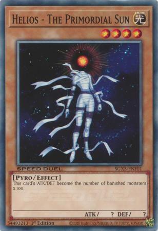 Helios - The Primordial Sun [SGX3-ENF01] Common - for just $0.10! 