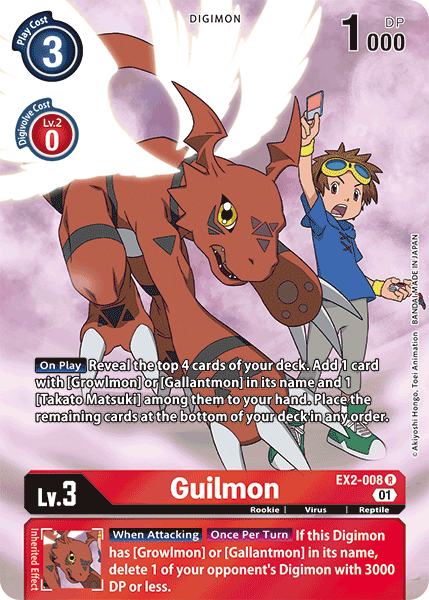 Guilmon [EX2-008] (Alternate Art) [Digital Hazard] - Just $7! Shop now at Retro Gaming of Denver